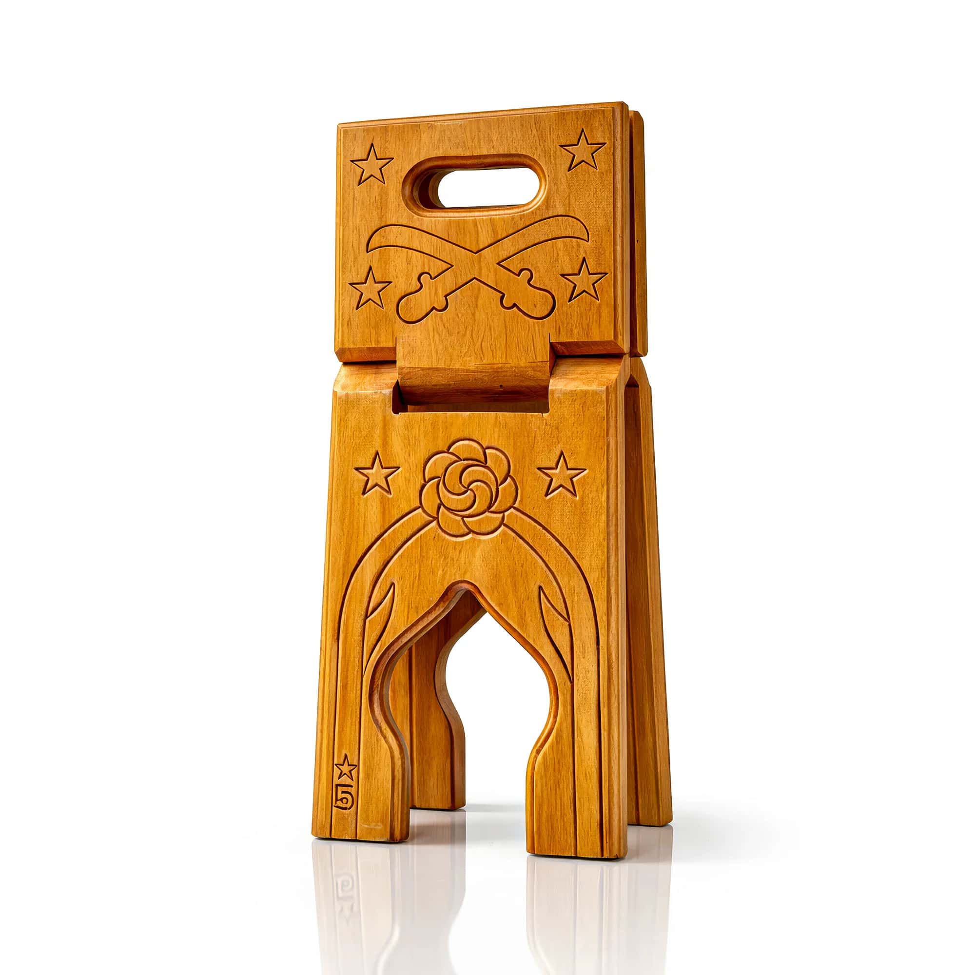 Sword Rose Classic Best Wooden Quran Rehal (কাঠের রেহাল) thumbnail 4